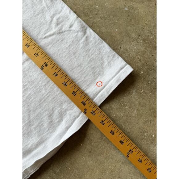 Vintage 1990s 'Demando Cat' Jeff Leedy Art Tee White Size Small Single Stitch - Picture 6 of 8